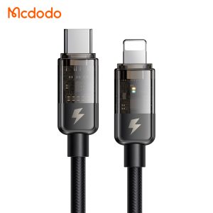 کابل شارژ هوشمند 36W لایتینینگ مکدودو ( Auto Disconnect ) مدل CA-3160 ( اورجینال )